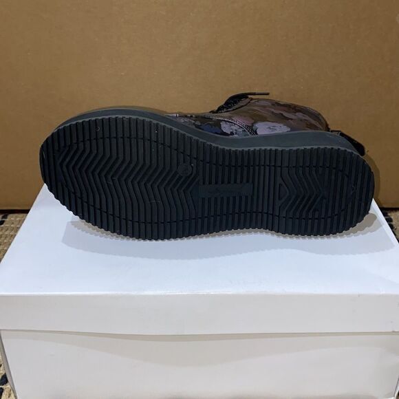 Kendall + Kylie Hunt Women's Faux Leather Lace-Up Boot Color Black - Picture 8 of 8